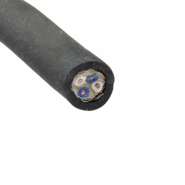 Alpha Wire 1772 BK005 Cable 4Cond 25Awg Blk Shld 100' | American Cable Assemblies