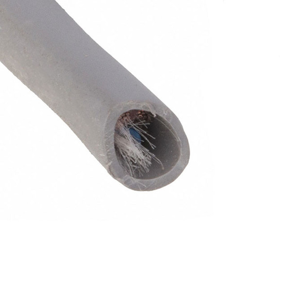 Alpha Wire M4722 SL005 Cable 2Con 16Awg Slate Shld 100' | American Cable Assemblies