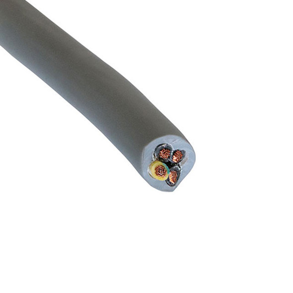 Alpha Wire 470415YY GE033 Cable 4Cond 15Awg Gray 100M | American Cable Assemblies