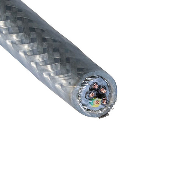 Alpha Wire 470055CY CL033 Cable 5Con 21Awg Clear Shld 100M | American Cable Assemblies