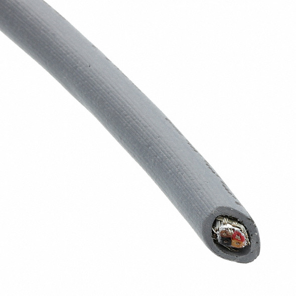 Alpha Wire 77254 SL005 Cable 4Con 28Awg Slate Shld 100' | American Cable Assemblies