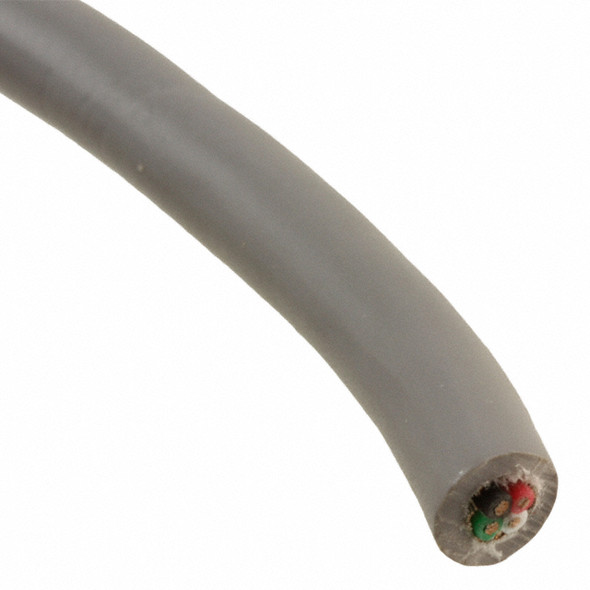 Alpha Wire 86204CY SL002 Cable 4Con 24Awg Slate Shld 500' | American Cable Assemblies