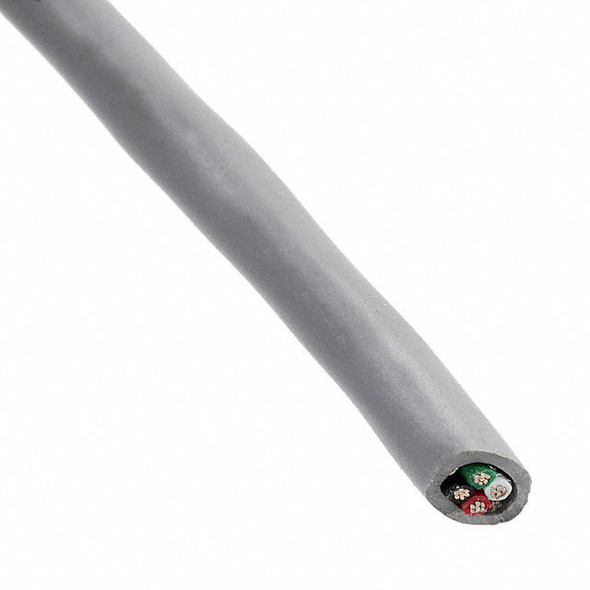 Alpha Wire M4694 SL002 Cable 4Con 18Awg Slate Shld 500' | American Cable Assemblies