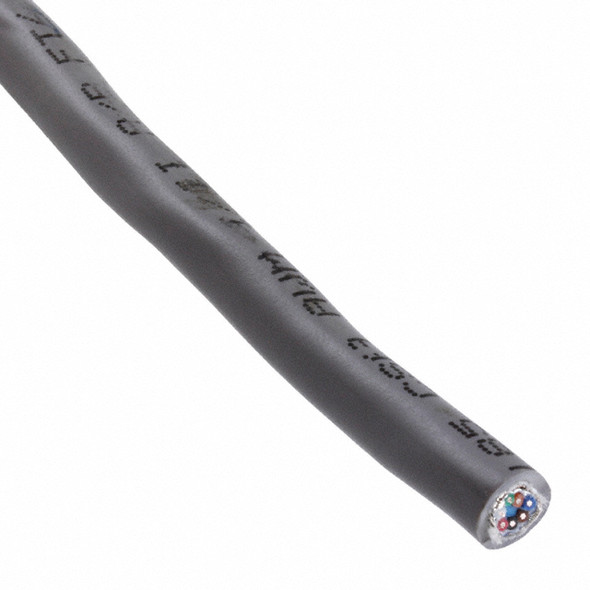 Alpha Wire 86007CY SL002 Cable 7Con 28Awg Slate Shld 500' | American Cable Assemblies
