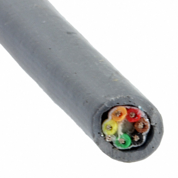 Alpha Wire 77155 SL001 Cable 6Cond 28Awg Shld 1000' | American Cable Assemblies