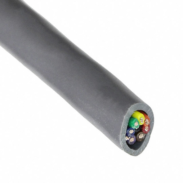 Alpha Wire 5368C SL002 Cable 8Con 16Awg Slate Shld 500' | American Cable Assemblies