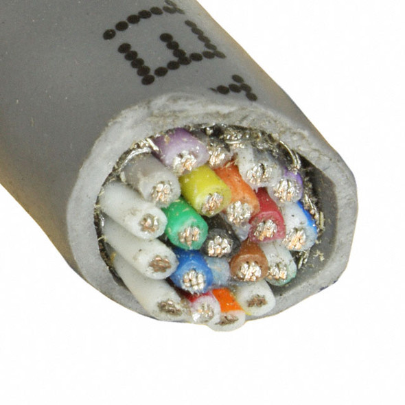 Alpha Wire 5120/20C SL002 Cable 20Cond 24Awg Shld 500' | American Cable Assemblies