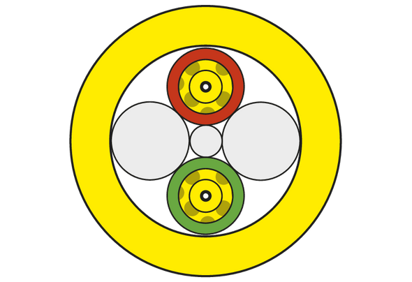 Metz Connect 150I00290010M. OpDAT industrial cable 2x1 OS2