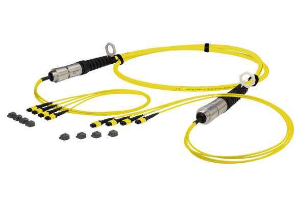 Metz Connect 152PKTMTMXYYZZ OpDAT trunk cable OS2 4xMTP-M/4xMTP-M UDQ 48 fibres | American Cable Assemblies