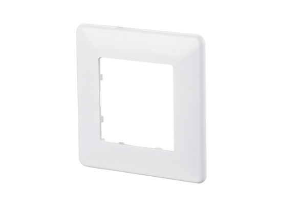 Metz Connect 820395-0127-I Cover plate 80 x 80 mm, traffic white, modul | American Cable Assemblies