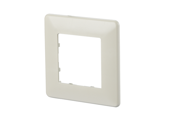 Metz Connect 820395-0101-I Cover plate 80 x 80 mm, pearl white, module | American Cable Assemblies