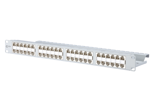 Metz Connect 130859-E E-DAT C6 48 Port patch panel coupler 1RU | American Cable Assemblies