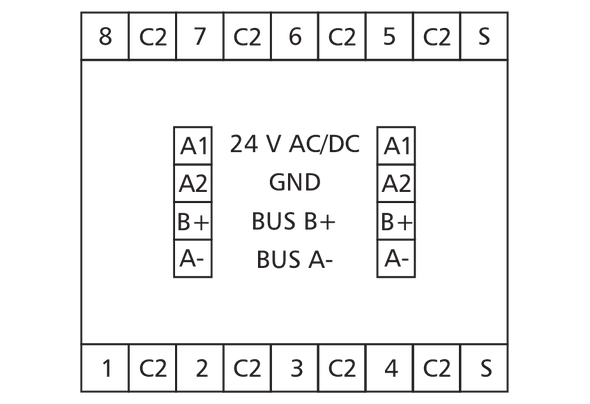 Metz Connect 11083213. MR-AI8 Modbus RTU