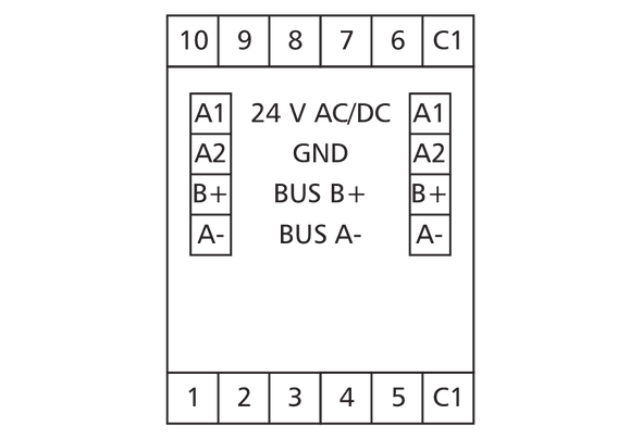 Metz Connect 110881131970. BMT-F-DI10 BACnet MS/TP