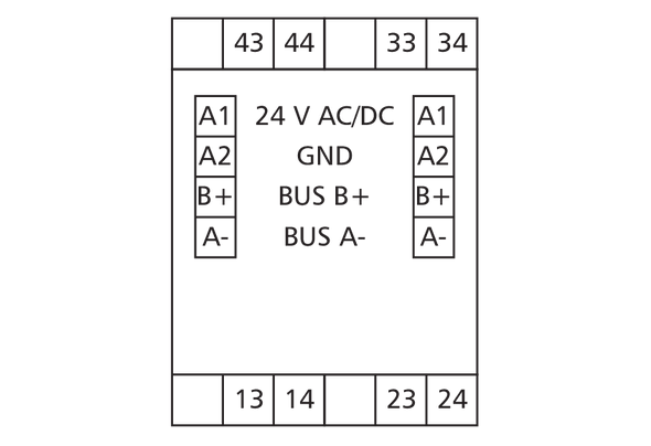 Metz Connect 1108801370. BMT-F-TO4 BACnet MS/TP