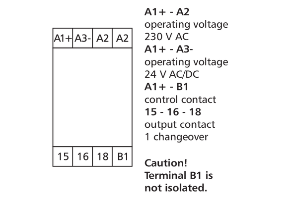 Metz Connect 110657. MARk-E08 230 V AC, 24 V AC/DC