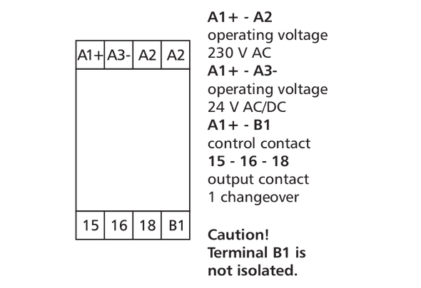 Metz Connect 11065870. MFRk-F-E08 230 V AC, 24 V AC/DC