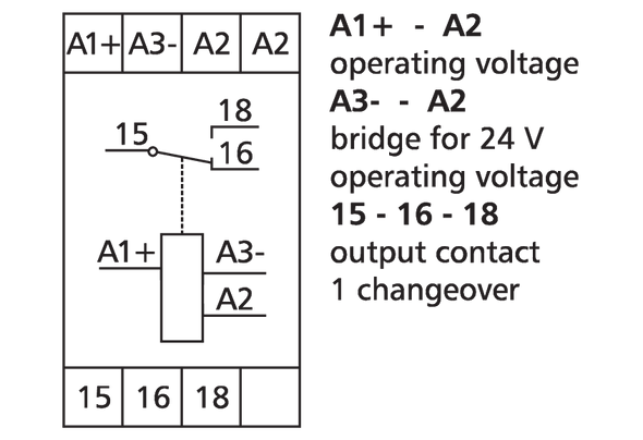 Metz Connect 110674410313170. TERk-F-E08, 230 V AC, 24 V AC/DC tp 0,1 min-10h, ti 0,1 min-10 h