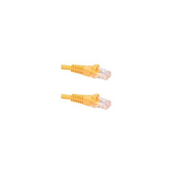 SR Component C6USY-10 Cat6 Network Patch Cable with Boots, Yellow, 10FT | American Cable Assemblies