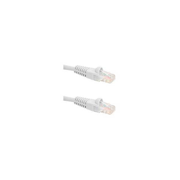 SR Component C6UAW-10 Cat6 Network Patch Cable with Boots, White, 10FT | American Cable Assemblies