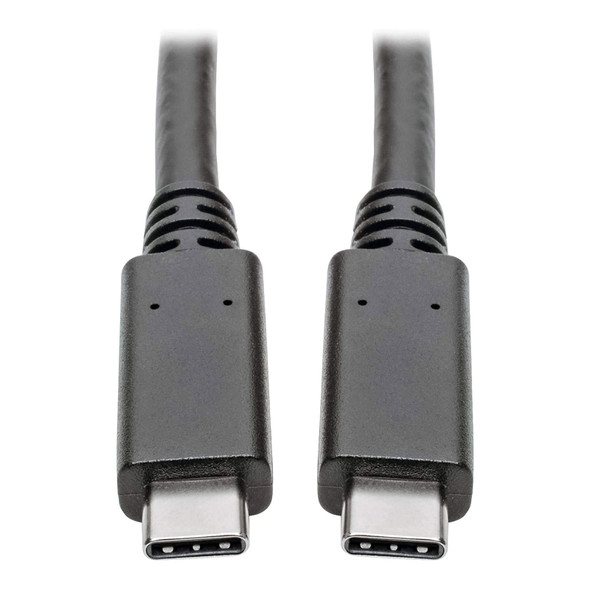 SR Component CUSBCC6 SR Components CUSBCC6 6ft Black USB 3.1 Thunderbolt Male to Male USB-C Cable | American Cable Assemblies