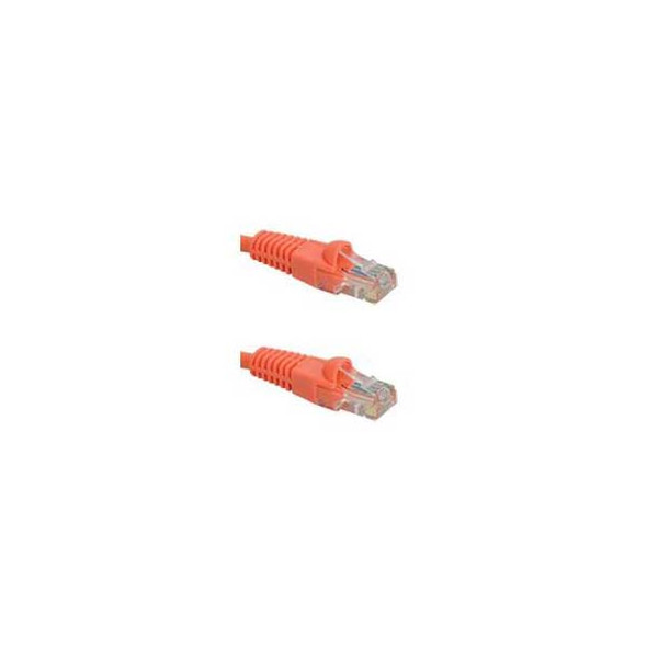 SR Component C6USO-02 Cat6 Network Patch Cable with Boots, Orange, 2FT | American Cable Assemblies