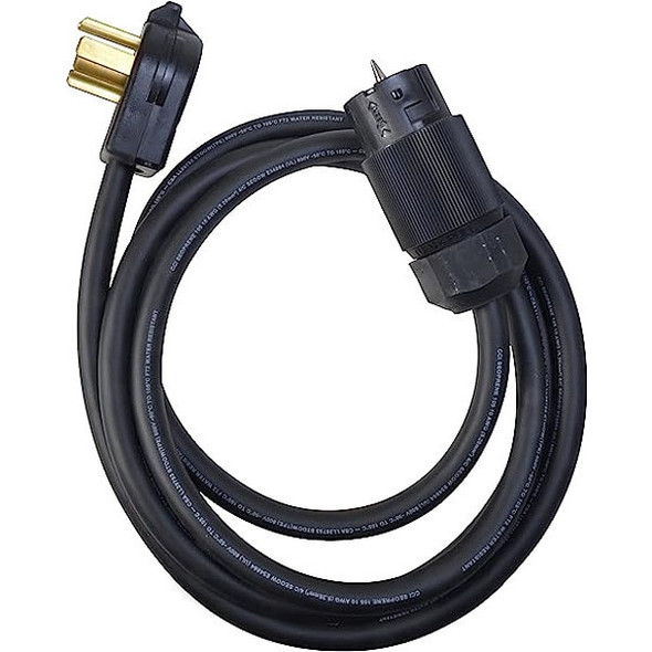 Southwire LIV18240008 Power Supply Cord, , 10ft, Black, NEMA 1, PK4 | American Cable Assemblies