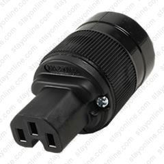 Marinco 320IEC15 AC Connector C15 Female Ruggedized - Black