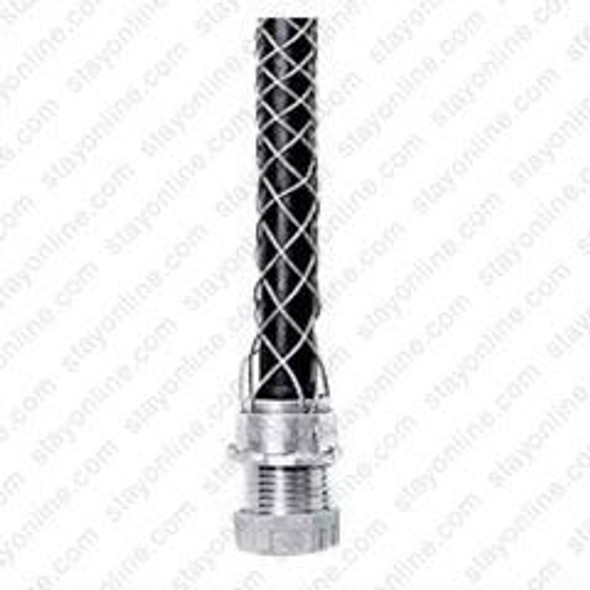 HUBBELL 073031214 Strain Relief Dustight Grip 2 1/2 Inch Thread 1.7-2.0 Inch Cable Insulated