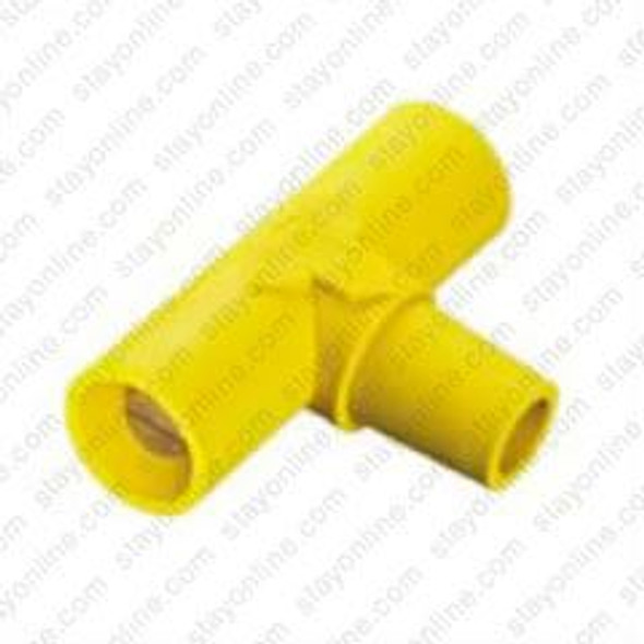 Single Pole 400A T F-M-M Yellow - Block Plug Adapter