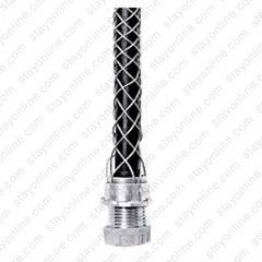 HUBBELL 073031206 Strain Relief Dustight Grip 1/2 Inch Thread .24-.32 Inch Cable Insulated