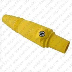 HUBBELL HBL400FY AC Connector Single Pole 400a (2/0-4/0) Yellow