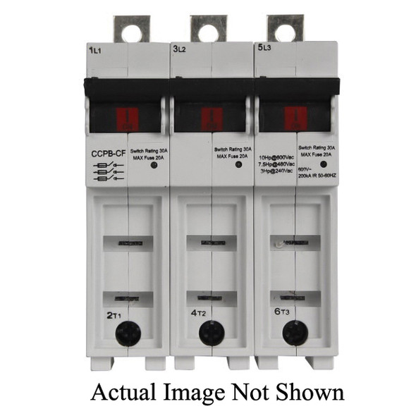 Bussmann CCPB-3-40CF Compact Circuit Protector Base