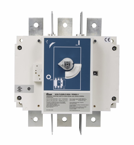 Bussmann RD600-3 Open Rotary Disconnect Switch | American Cable Assemblies