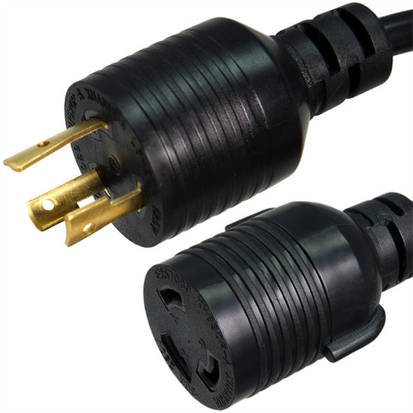 Iron Box IBX-4488 L6-20P to L6-30R Plug Adapter Power Cord | American Cable Assemblies