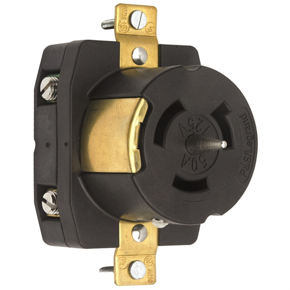 Iron Box CS6370 CS6370 50A 125V Locking Receptacle | American Cable Assemblies Iron Box CS6370 CS6370 50A 125V Locking Receptacle | American Cable Assemblies