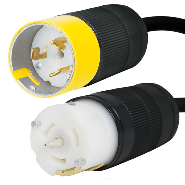 Iron Box IBX-5463-X CS8465 to CS8464 Extension Cords, 50A, 480V, 6/3 SOOW | American Cable Assemblies