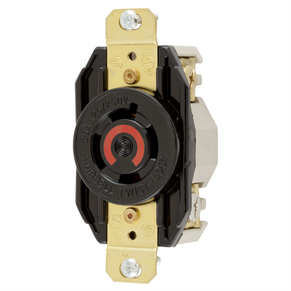 Iron Box HBL2410 Hubbell HBL2410 L14-20R Twist-Lock Receptacle | American Cable Assemblies