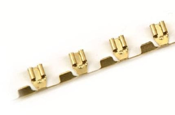 Heyco 7950 Terminals 18-14 BRASS .25X.032 .300X.48X.24 | American Cable Assemblies