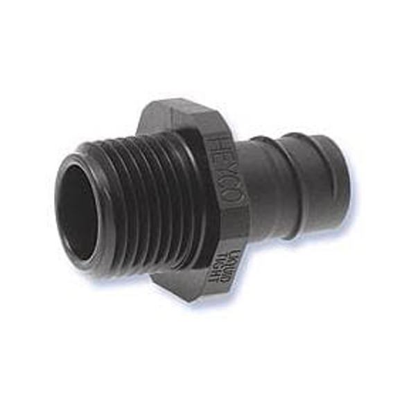 Heyco 8488 Conduit Fittings & Accessories HFC 3/8-TWIST GRAY | American Cable Assemblies