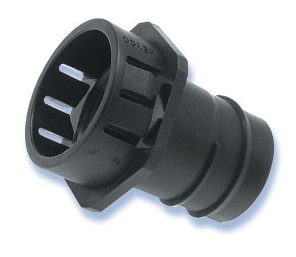 Heyco 8490FC Conduit Fittings & Accessories HFC 1/2-S-TWIST BLACKw/8475 | American Cable Assemblies