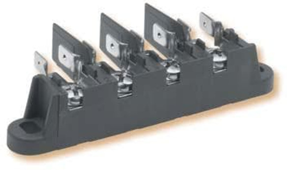 Heyco 9456 Fixed Terminal Blocks SCREW TO TAB POLE Terminal Block 3 Tab | American Cable Assemblies