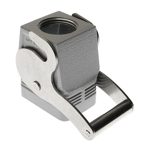 Mencom CFVT-06.6YX Standard, Rectangular Hood, size 44.27, Center Latch, Top 1.0-NPT cable entry, High Construction, without Adapter | American Cable Assemblies