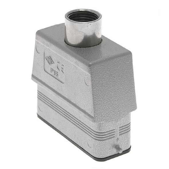 Mencom CZVT-25.4L Standard, Rectangular Hood, size 66.16, 2 Pegs, Top .5-NPT cable entry | American Cable Assemblies Mencom CZVT-25.4L Standard, Rectangular Hood, size 66.16, 2 Pegs, Top .5-NPT cable entry | American Cable Assemblies