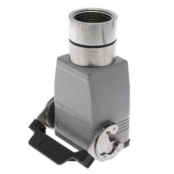 Mencom CAVT-06.6LG Standard, Rectangular Hood, size 44.27, Single Latch with gasket, Top 1.0-NPT cable entry, High Construction | American Cable Assemblies
