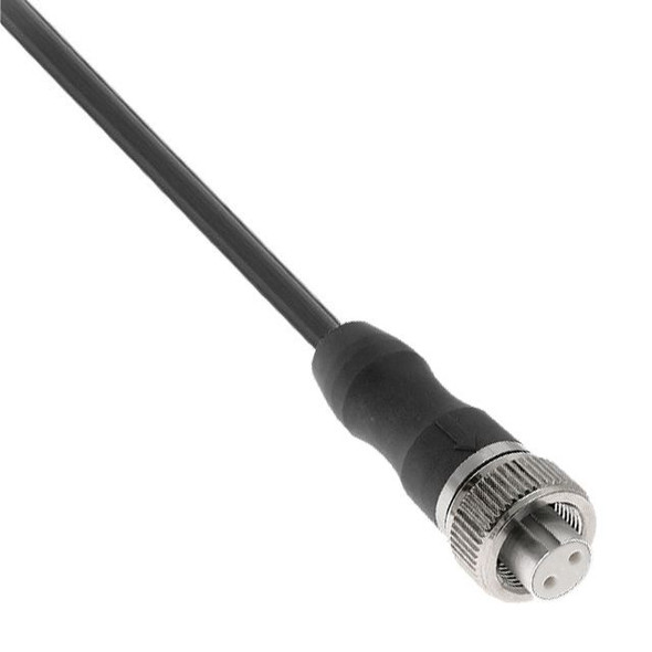 Mencom MS10SLW-3FP-2M-B MIL-SPEC Size 10SL-3, Cordset, 3 pole, Female Straight, 2M, 13A, Black, TPE | American Cable Assemblies