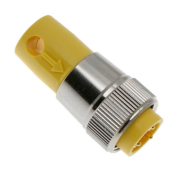 Mencom MIN-5MP-DP3 MIN Size I, Dummy plug, 5 Pole, Male Straight, 5.5A, Pin 1 & 5 Jumpered | American Cable Assemblies