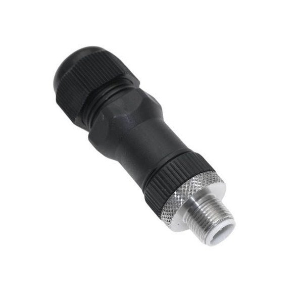 Mencom MDC-5MP-FW11 MDC, Field Wireable, 5 Pole, Male Straight, 5-10mm, Nickel Plated Brass | American Cable Assemblies