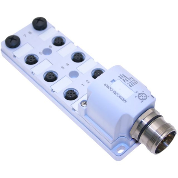 Mencom JDC-84P-212-V000 JDC Junction Blocks, 4 Pin, 8 Port, PNP, MCV Home Run Connector | American Cable Assemblies