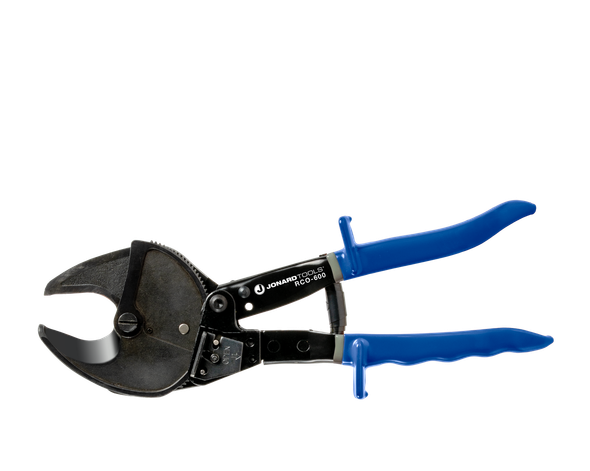 Open Jaw Ratcheting Cable Cutter